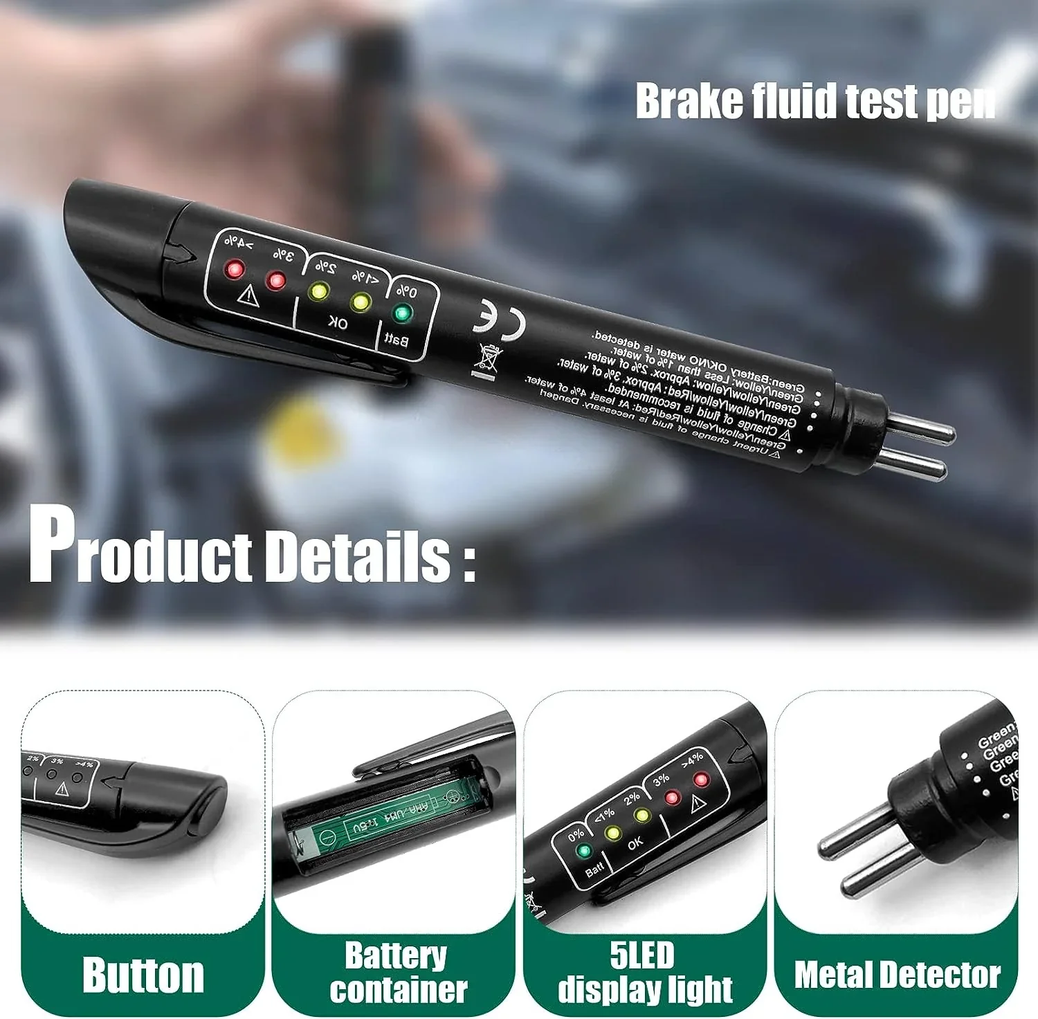 Probador Tester Liquido de Frenos 