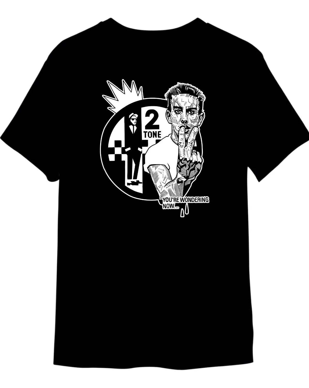 Camiseta estampada talla L 