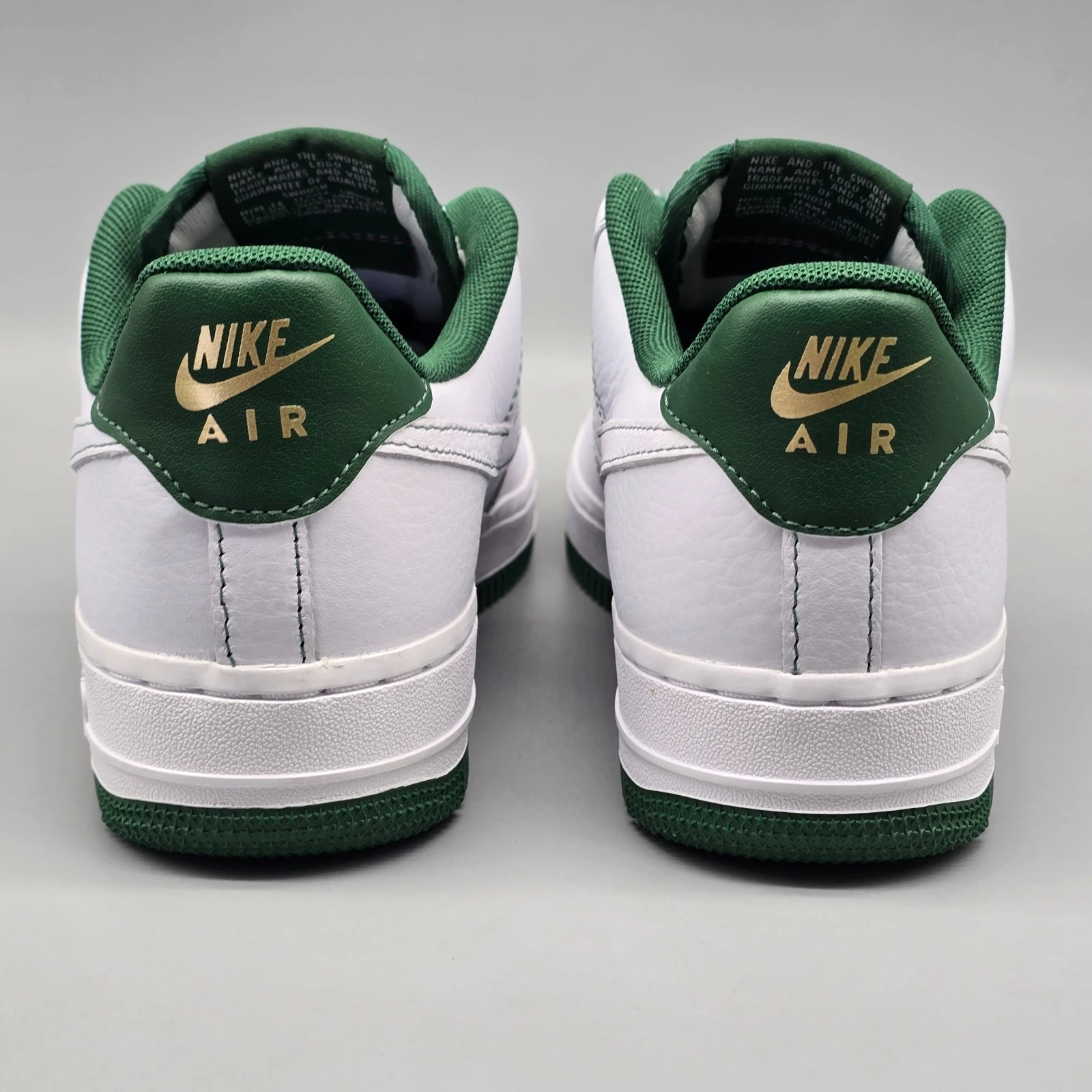 NIKE AIR FORCE 1 '07 LOW MINI JEWEL WHITE GORGE GREEN 6