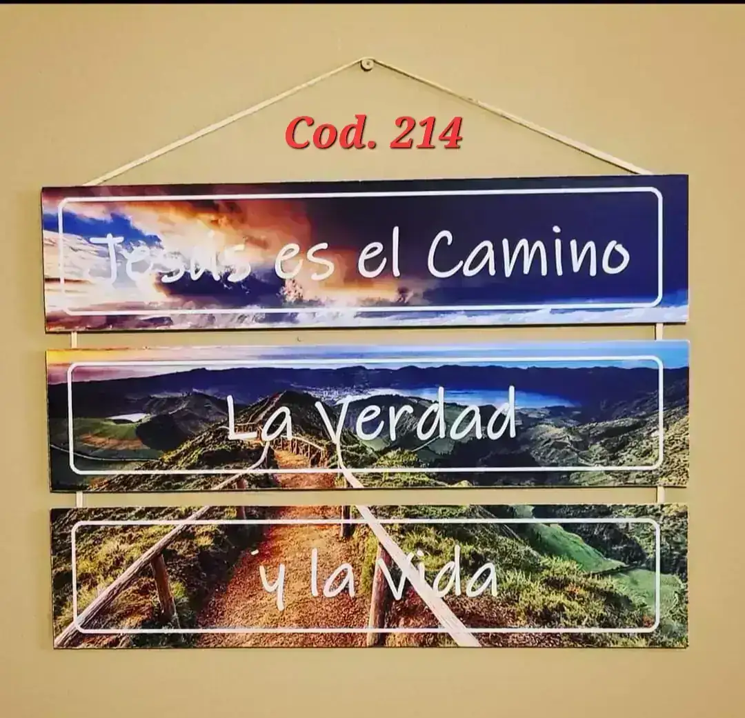 Cuadro chico x 3. Cód. 214