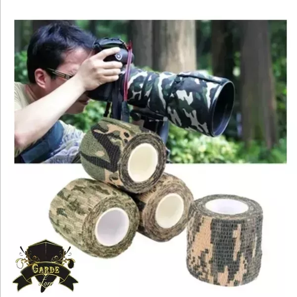 Cinta de tela para camuflaje de armas y objetos.  3