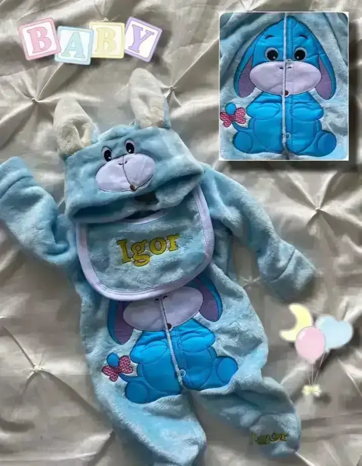 Mameluco Igor polar con babero