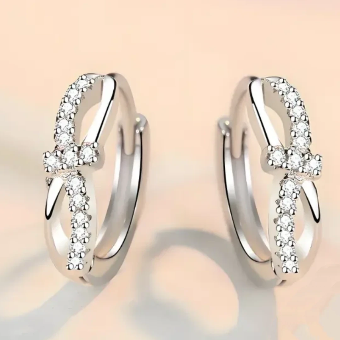 ARETES PLATA PARA NIÑAS 2