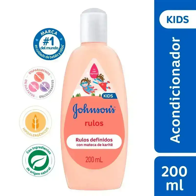 Acondicionador Johnson Rulos de Ensueño x 200 ml