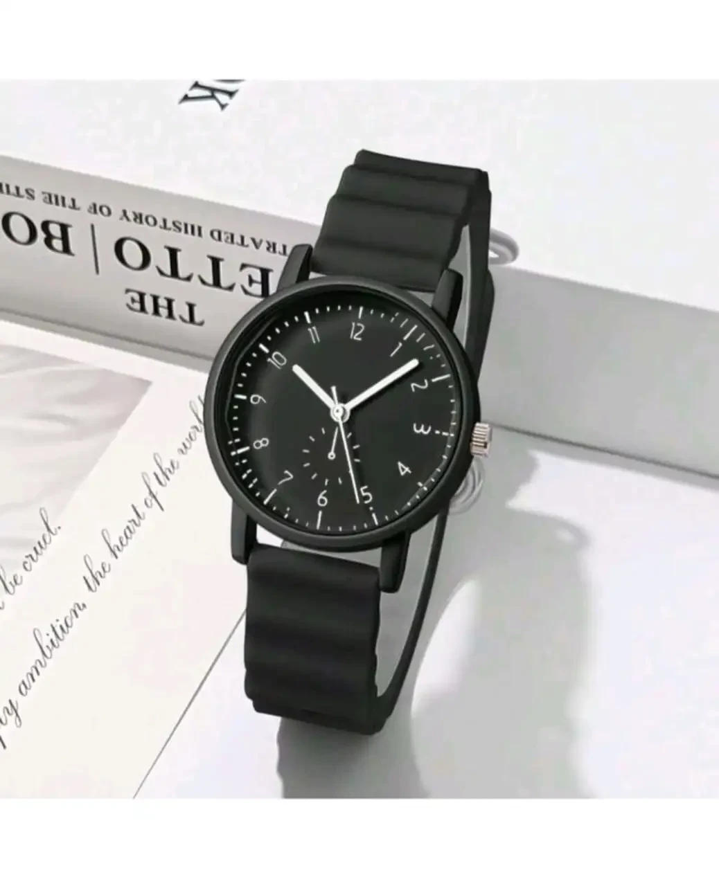 Reloj minimalista/ Correa de silicona