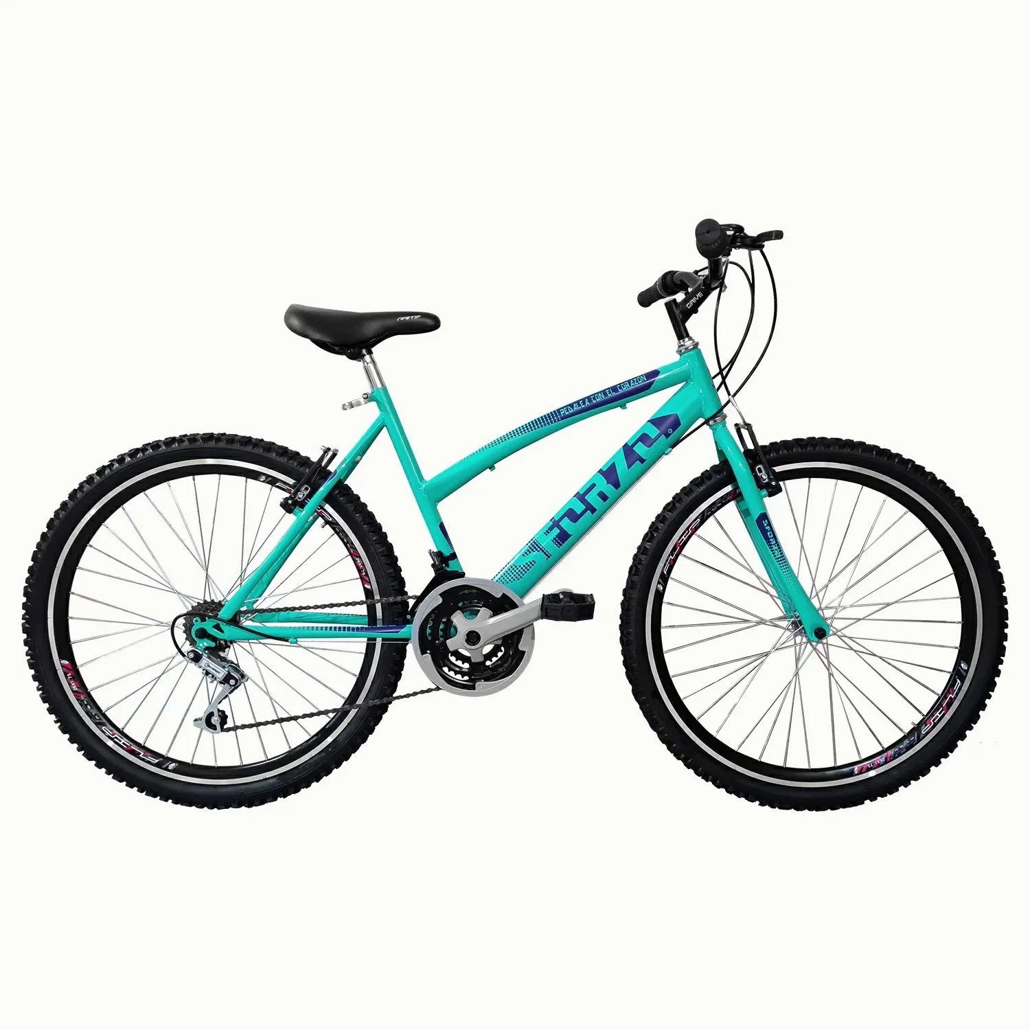 Bicicleta Sforzo Dama Rin 24 18 Velocidades 4