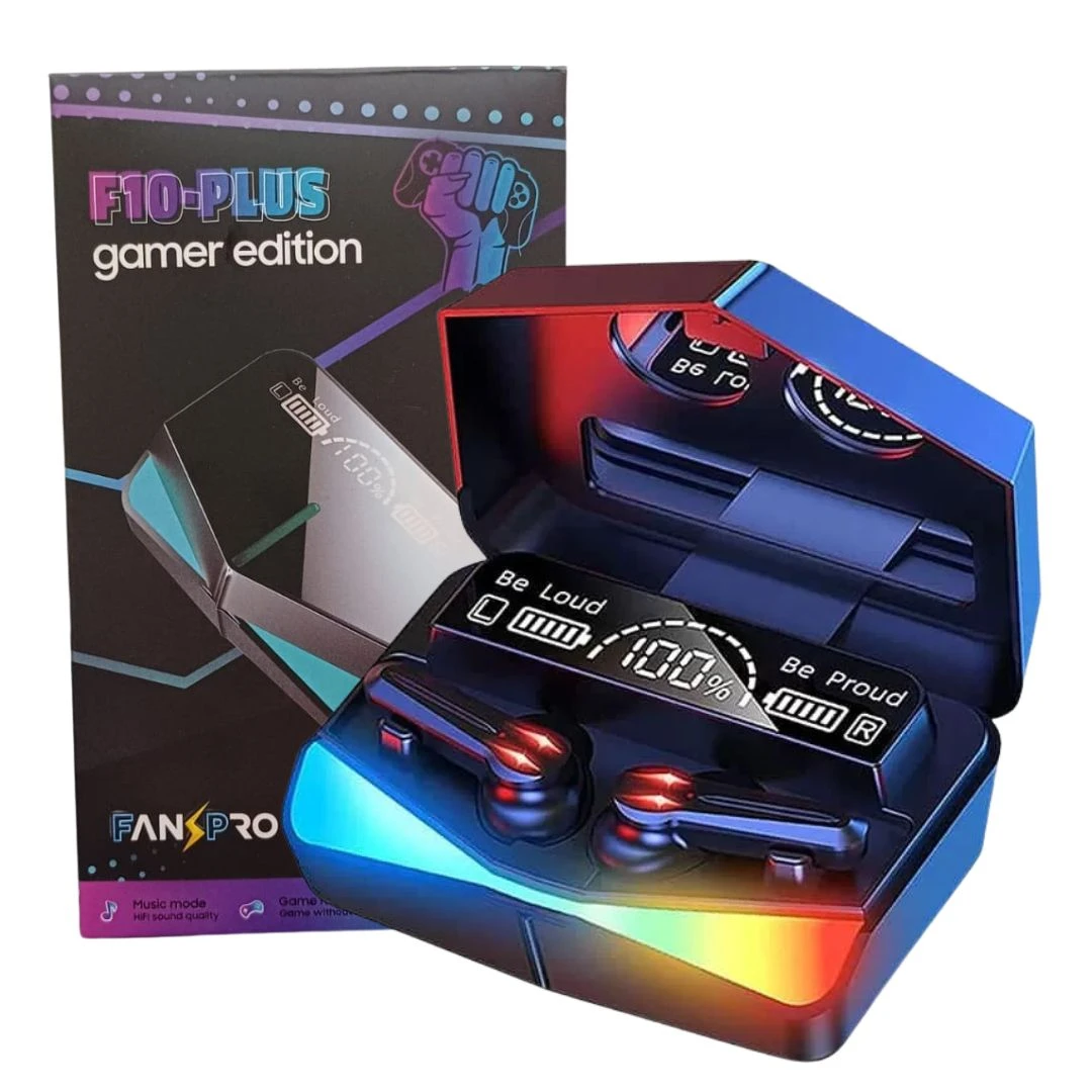 AURICULAR F10 PLUS GAMER EDITION