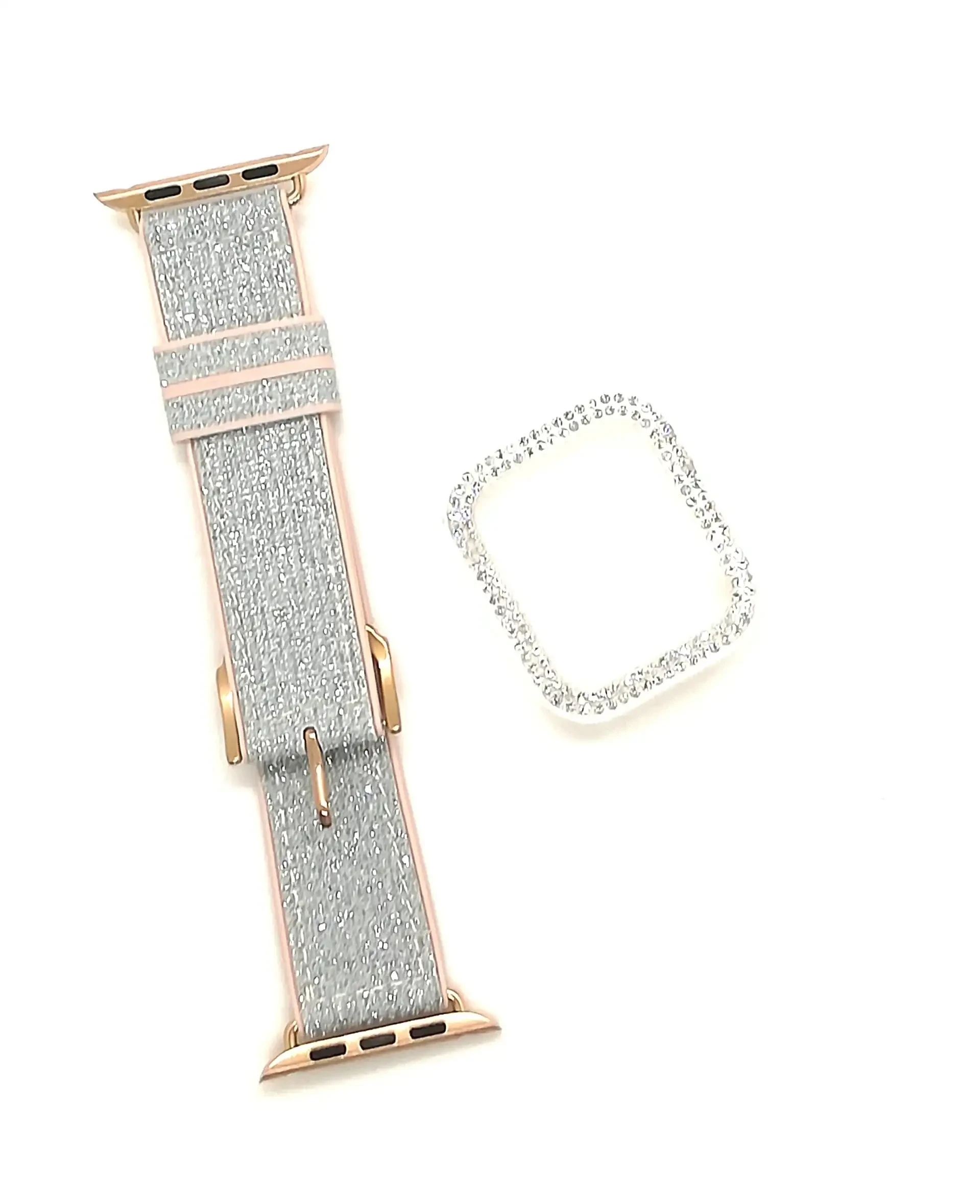 Set de correa brillante + bumper 