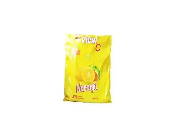 VICAL C NARANJA 500 MG BOLSA X 576 TBL