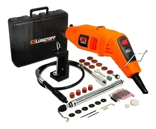 Mini Torno Lusqtoff Mtl150-9 150w 35000 Rpm 3