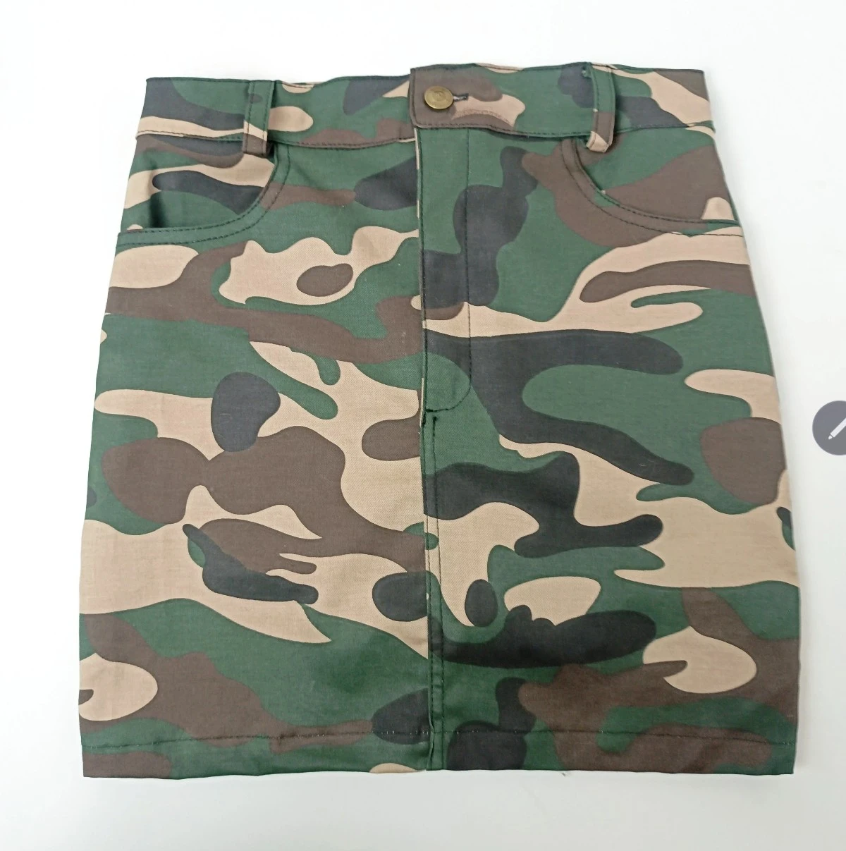 Falda militar verde talla L 