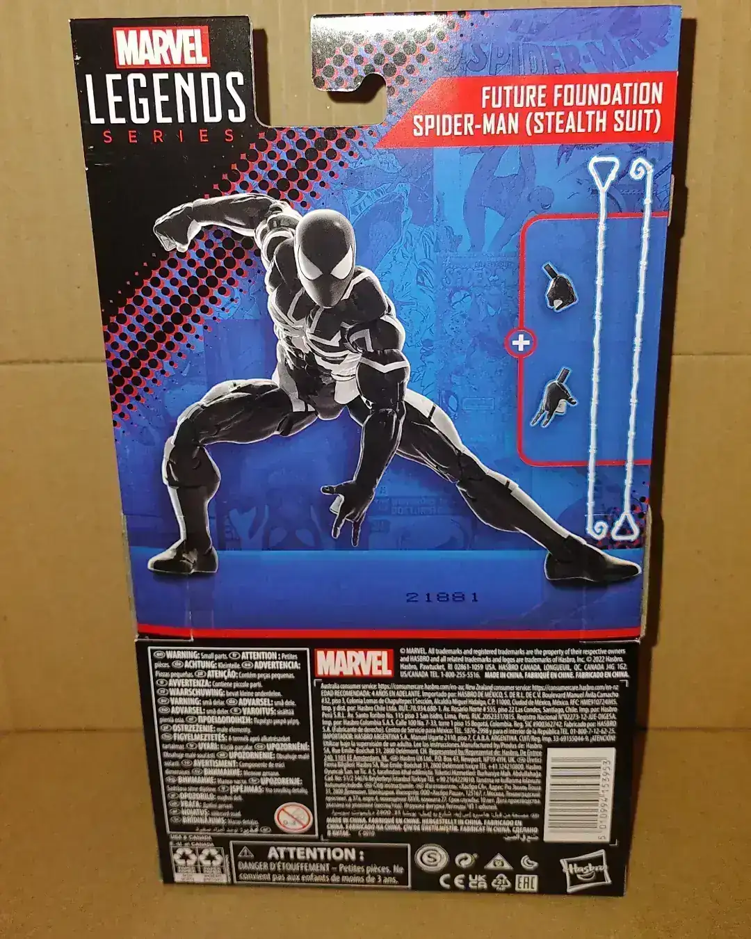Spider-Man Marvel Legends Future Foundation Spider-Man (Stealth Suit) 2