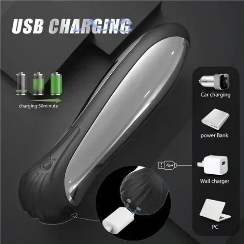 Vibrador Electric Stimulation Poison Dart 9 Funciones 3
