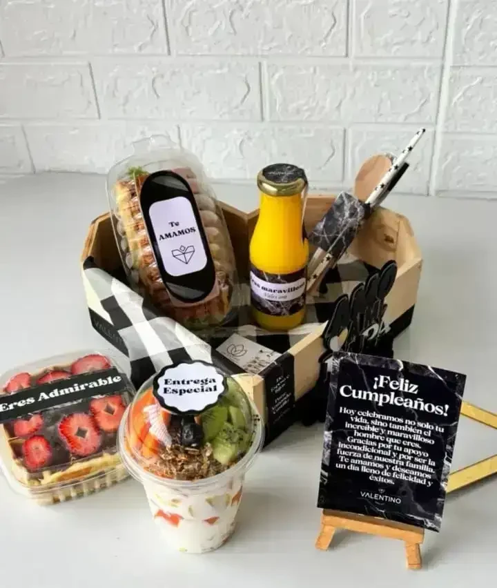 Desayuno corazón valiente