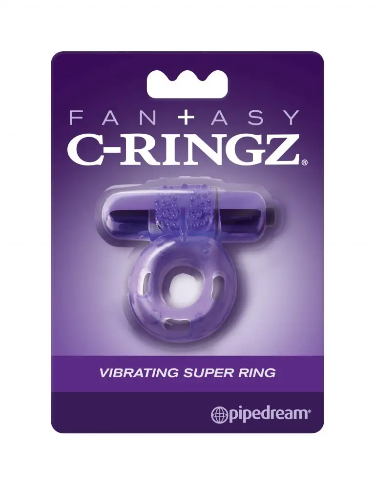 Fantasy C-Ringz Vibrating Super Ring – Purple