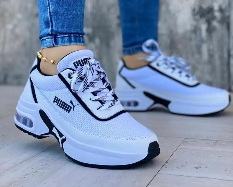 Tenis Puma Valvula Blanco Dama