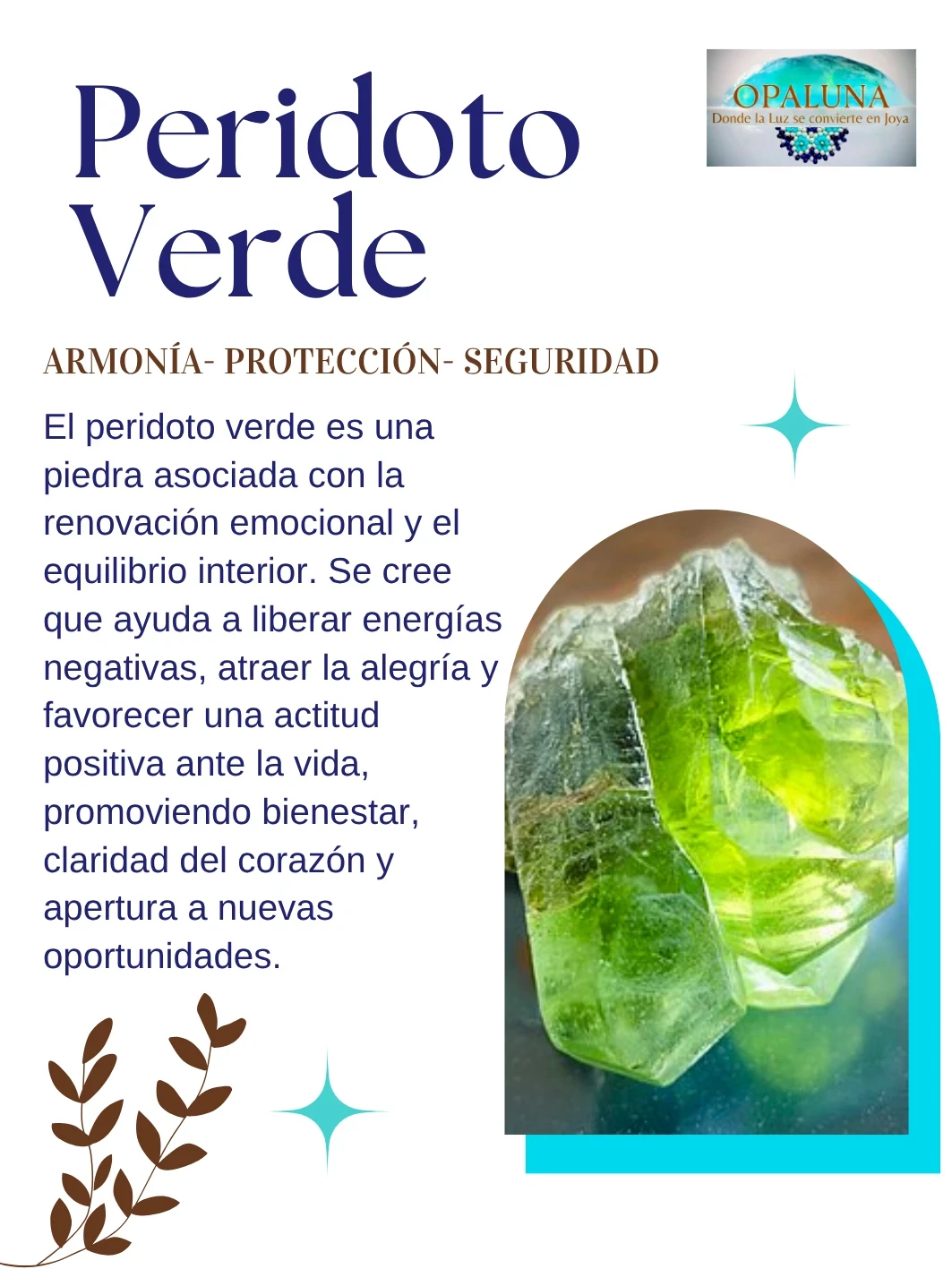 Pulsera Peridoto Verde  2