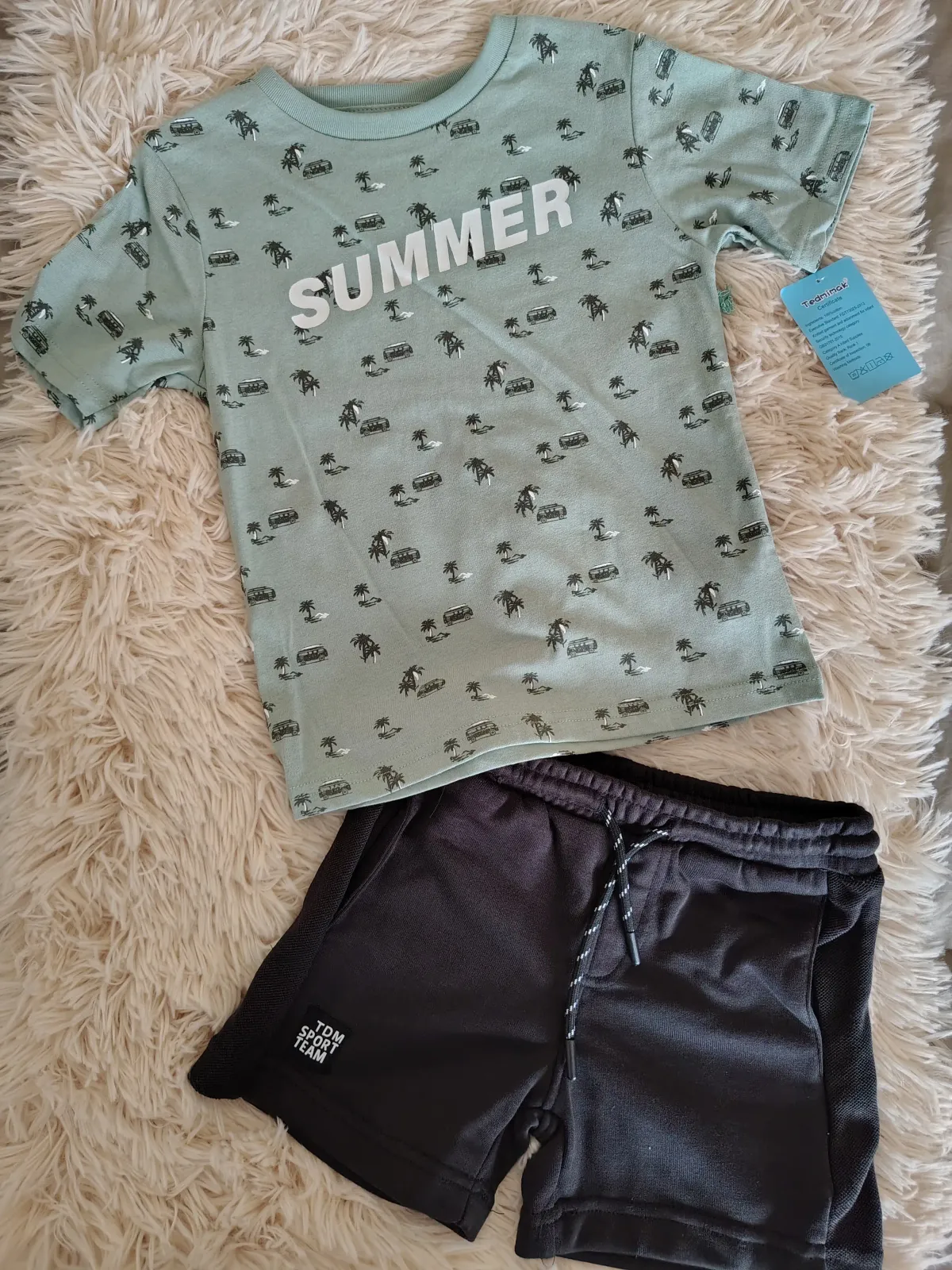 Conjunto short y polera
