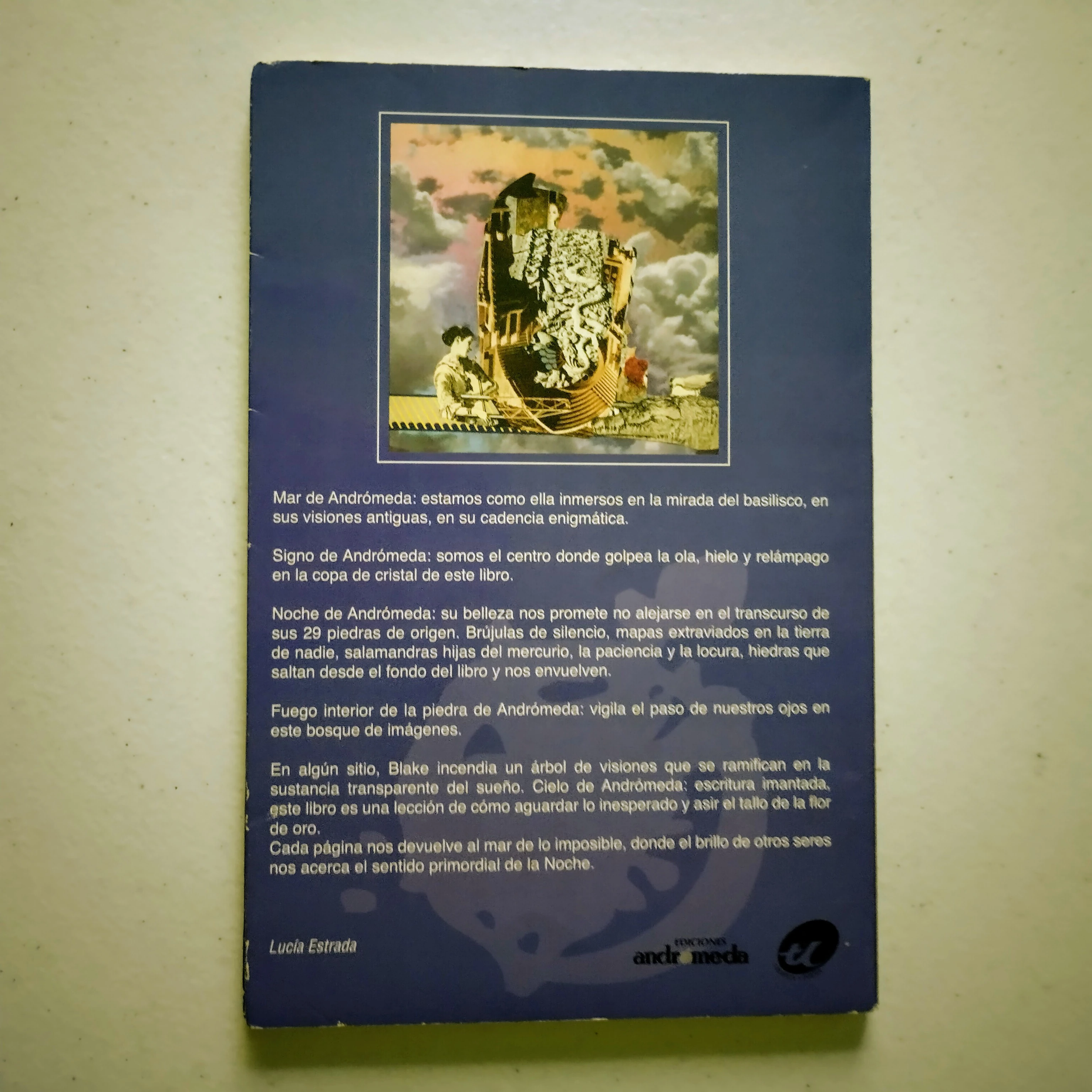 Libro de Andrómeda y otros poemas, John Sosa, usado 2