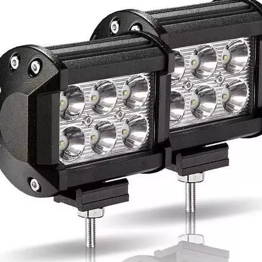 Foco Neblineros Led 18w Blanco Expansión Auto Moto