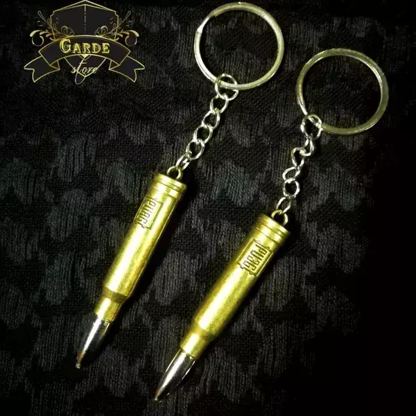 Llaveros PUBG metalicos colección bala.  3