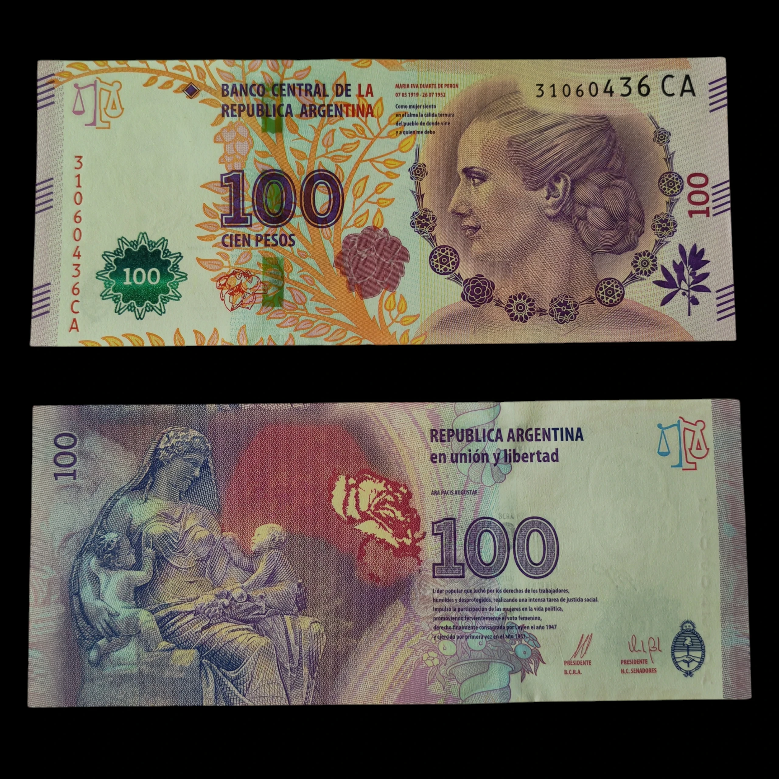 ° Argentina 100 pesos UNC