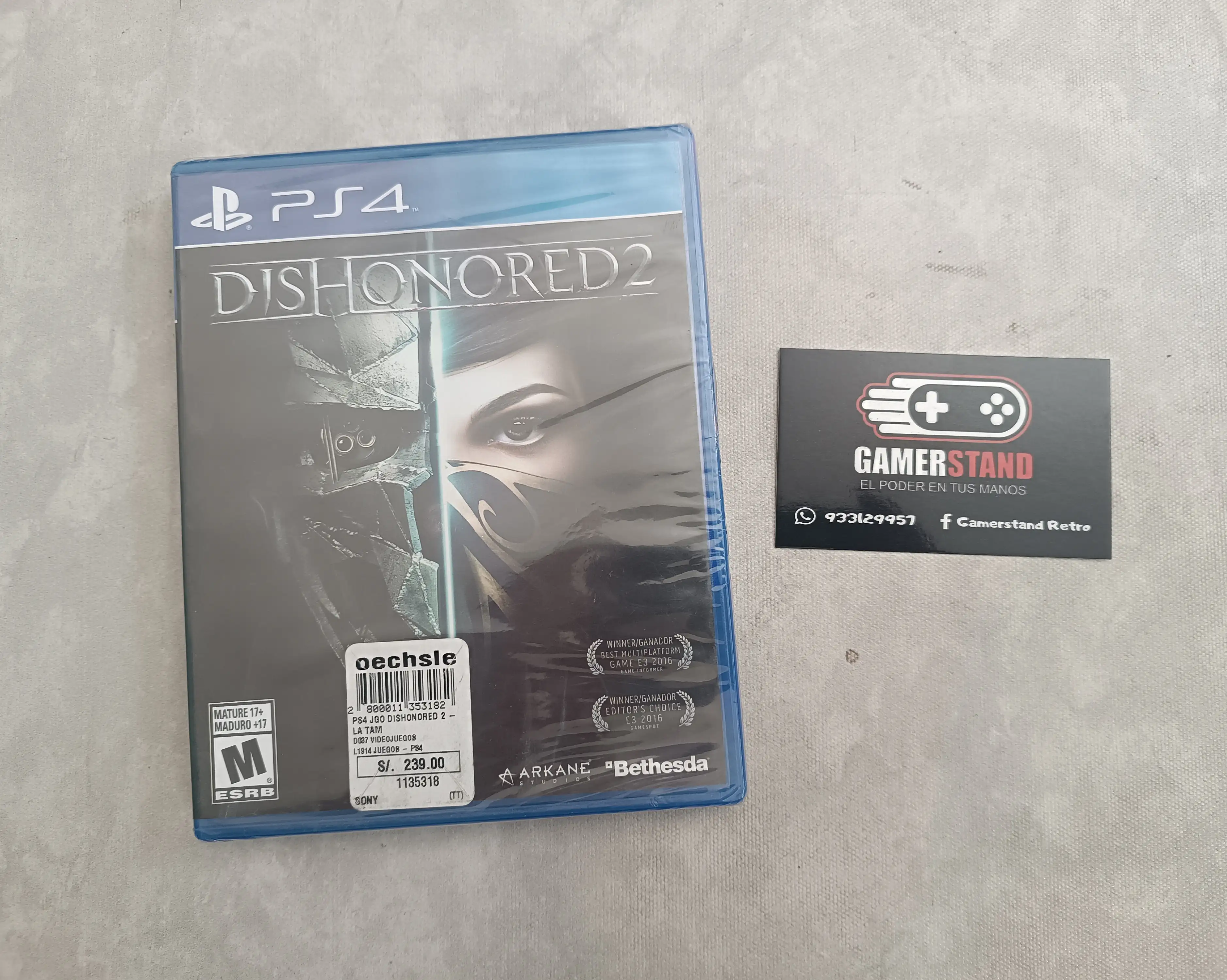 Dishonored 2 (Nuevo sellado)