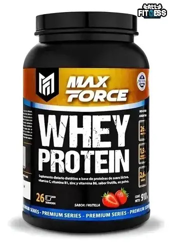 Whey Protein x 900gr Max Force