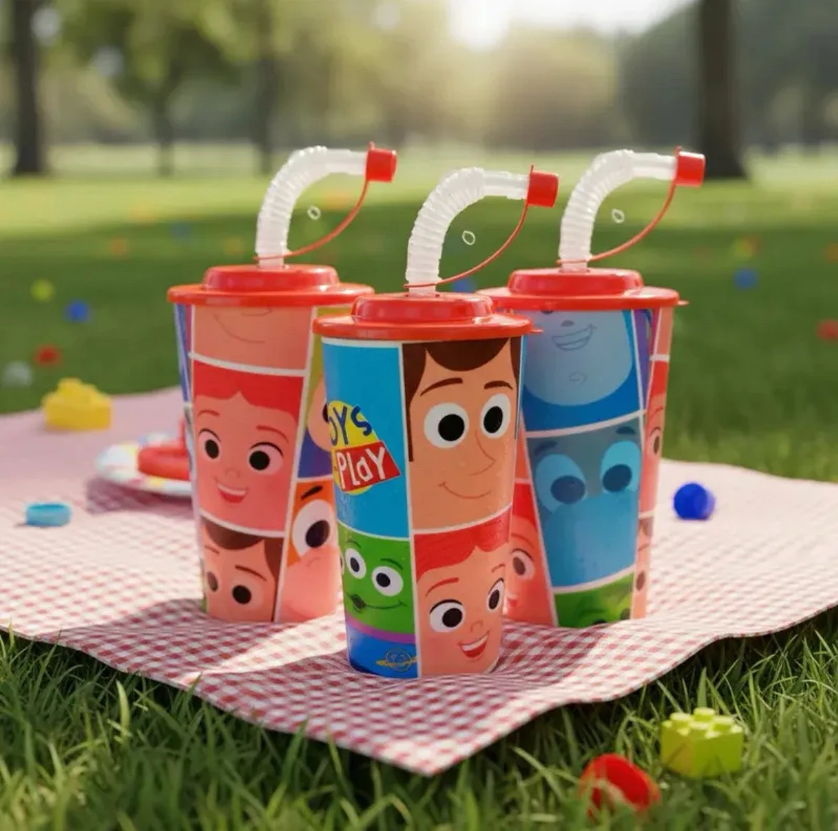 Docena de vaso lenticular toy story  3