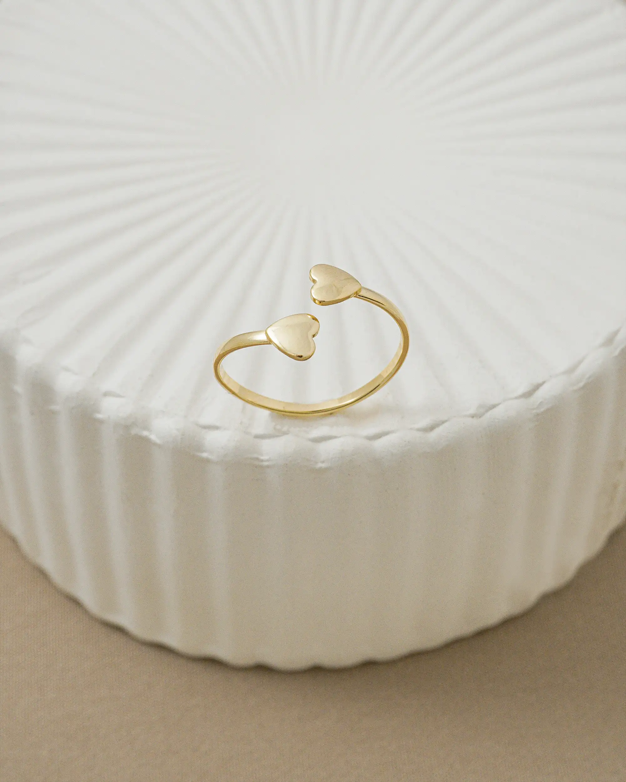 Anillo Corazones Ajustable  4
