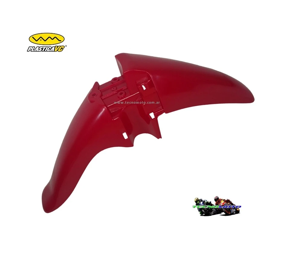 GUARDABARRO DELANTERO HONDA 100 WAVE ROJO -49448
