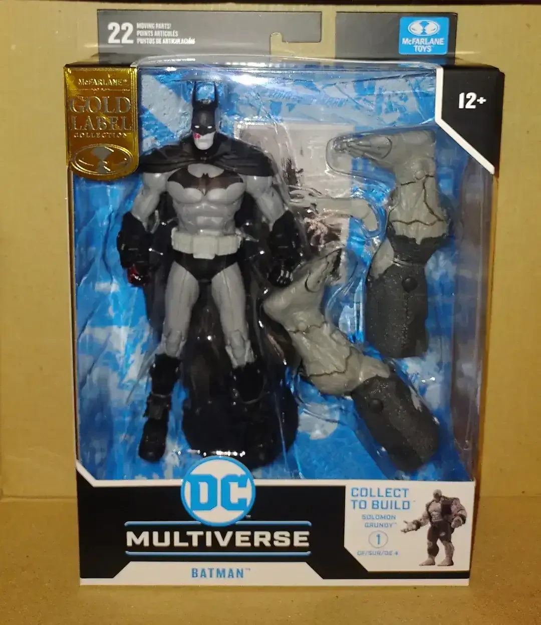MCFARLANE DC MULTIVERSE - BATMAN GOLD LABEL (BATMAN: ARKHAM CITY) - SOLOMON GRUNDY BAF