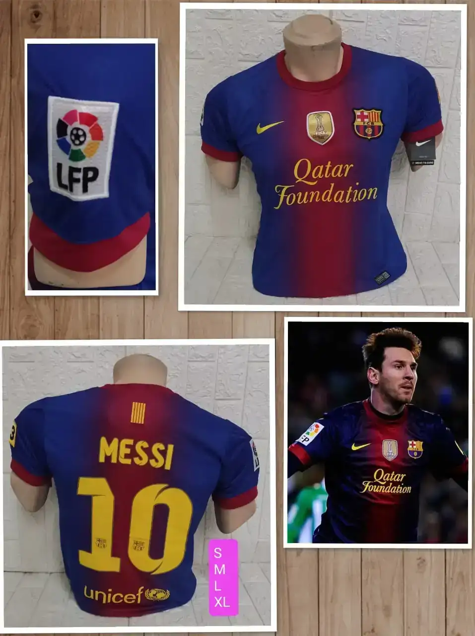 Camiseta retro Messi  /12