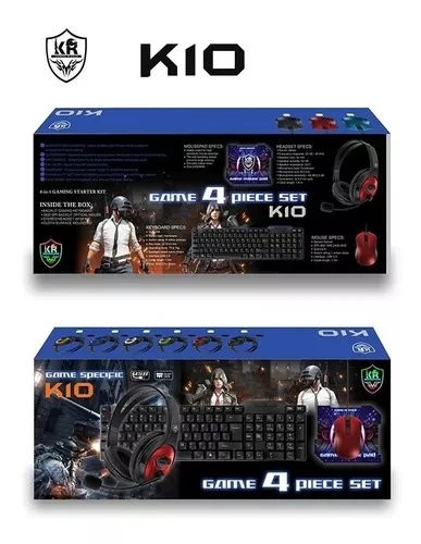 Combo Teclado X4 Accesorios K10 5