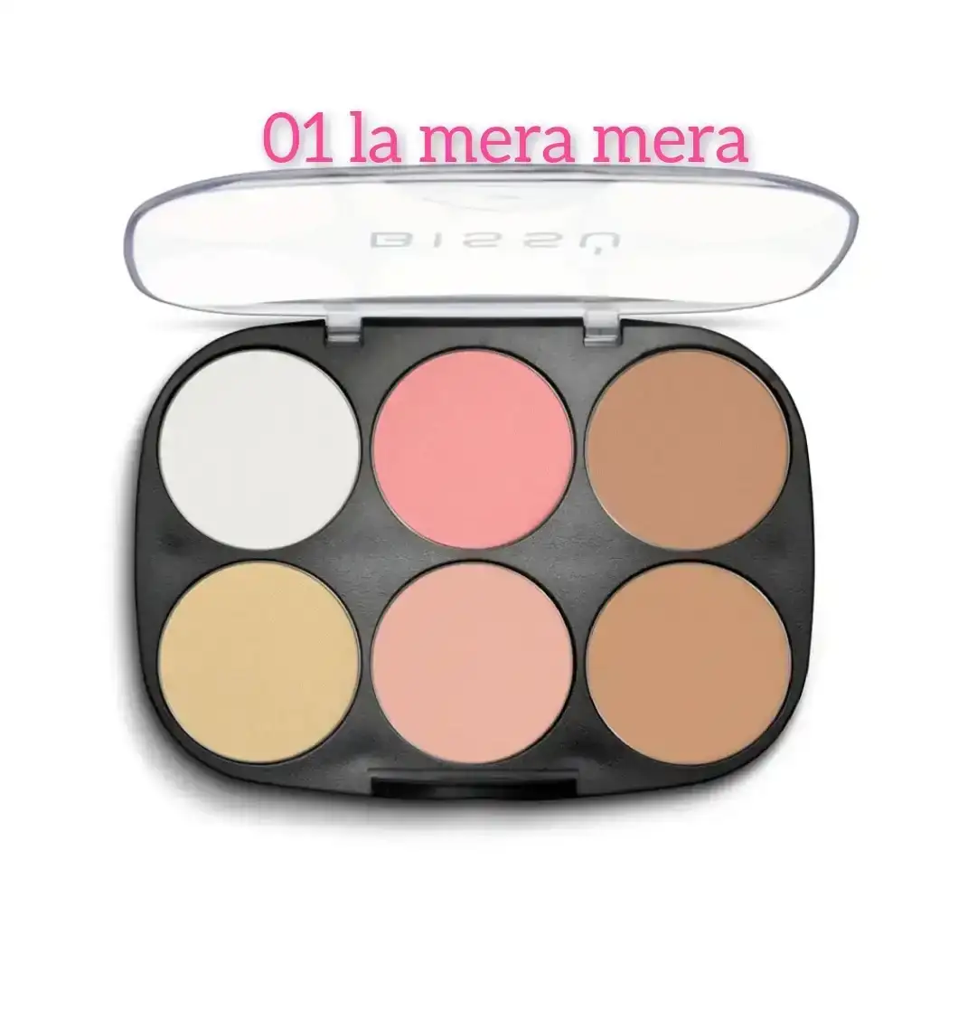 Paleta de rubores bissu 3