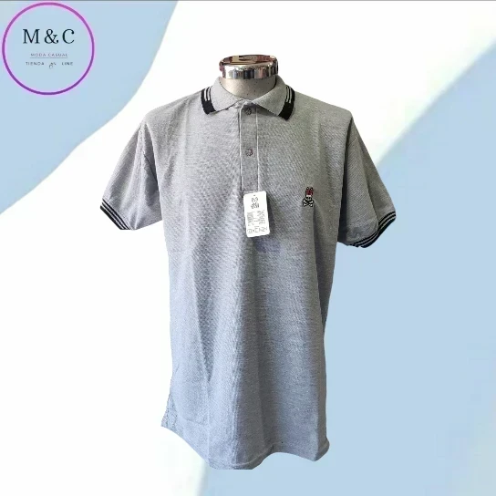 Playera T- XL Polo diseño cuello y mangas 2