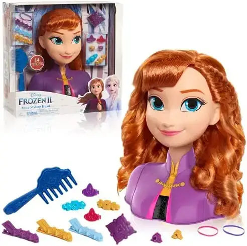  Cabeza de estilizado de Anna de Frozen 2 2