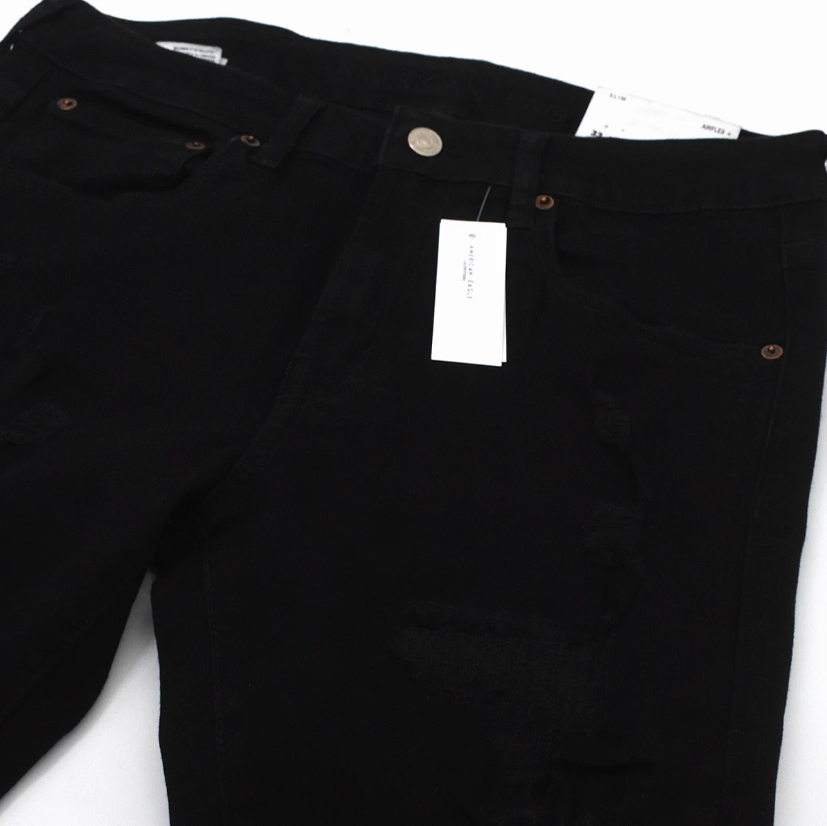 Pantalon American Eagle Rasgados Slim 7