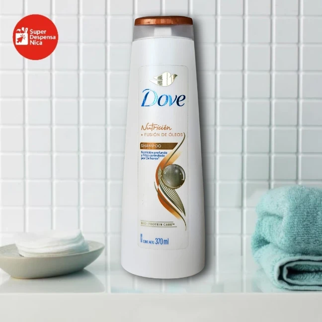 Shampoo Dove Nutrición 370ml