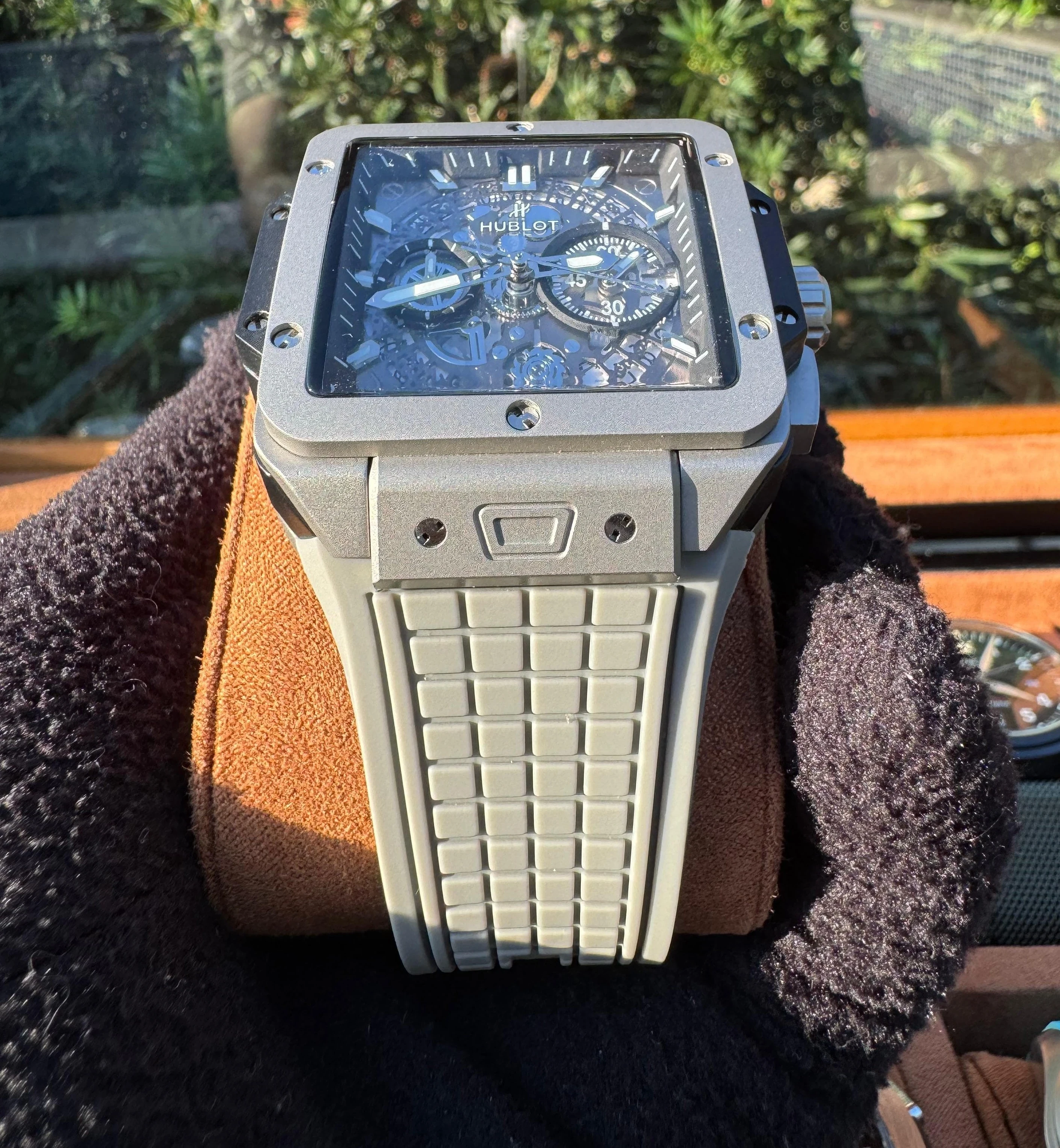 RELÓGIO HUBLOT SQUARE BANG 3