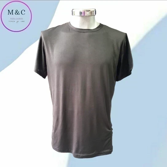 Playera lisa XL colores manga corta 2