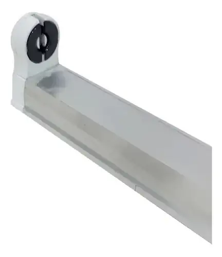 Base De Aluminio Para Tubo LED T8 1.20Mt
