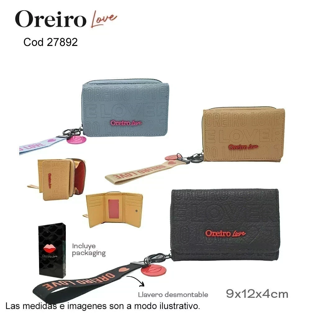 BILLETERA OREIRO LOVE 27892