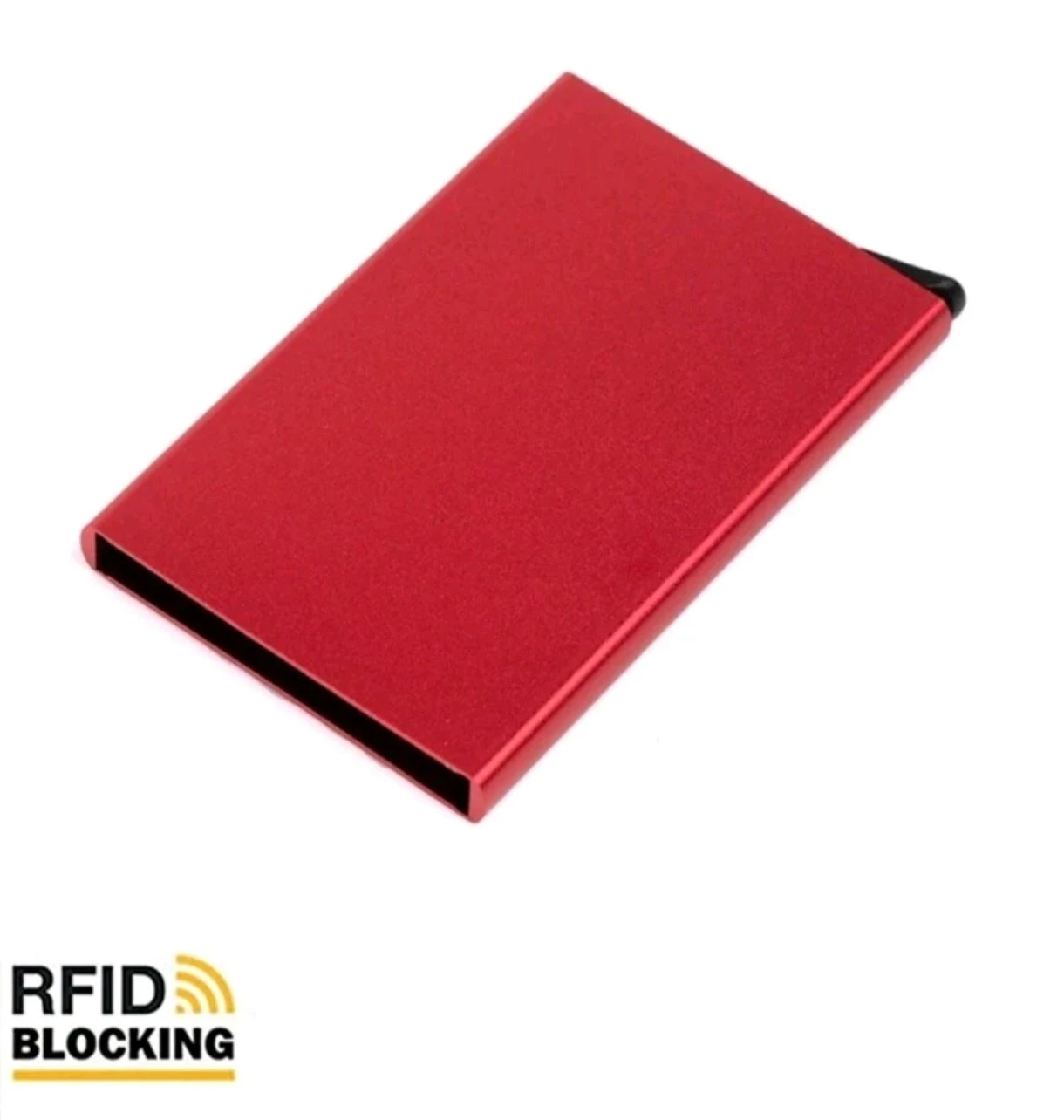 Tarjetero Billetero Automático de Aluminio con Protección Anti-Clonación RFID