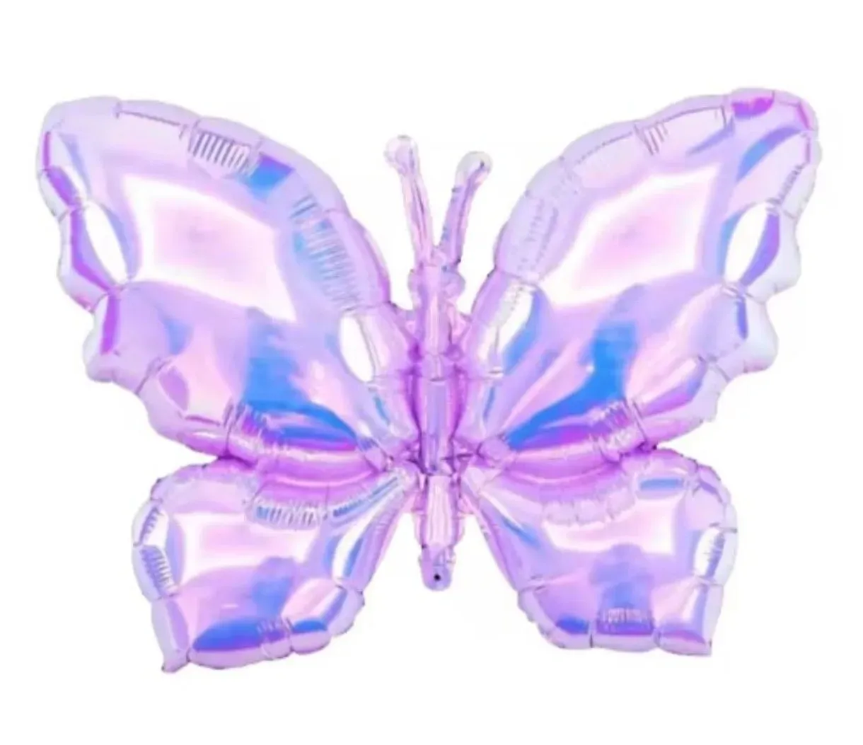 Globo mariposa iridiscente 48x65cm 3
