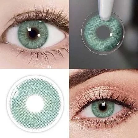 Lentes de contacto - Referencia: MISTY ROSE LIGHT GREEN  7