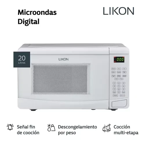 Microondas Likon 20 Litros Digital 