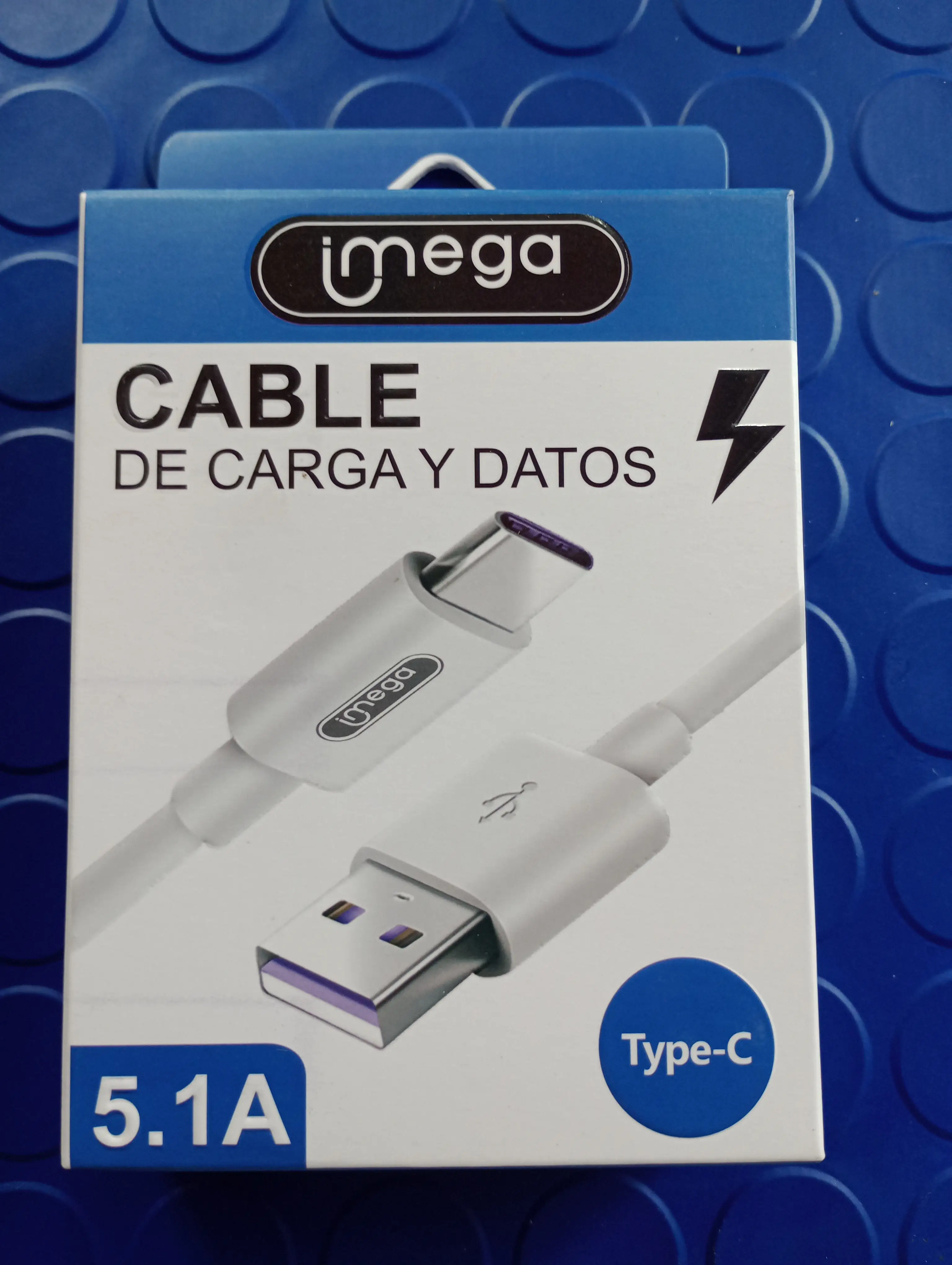 Cable usb 5.1A tipo c  carga tapida super flash