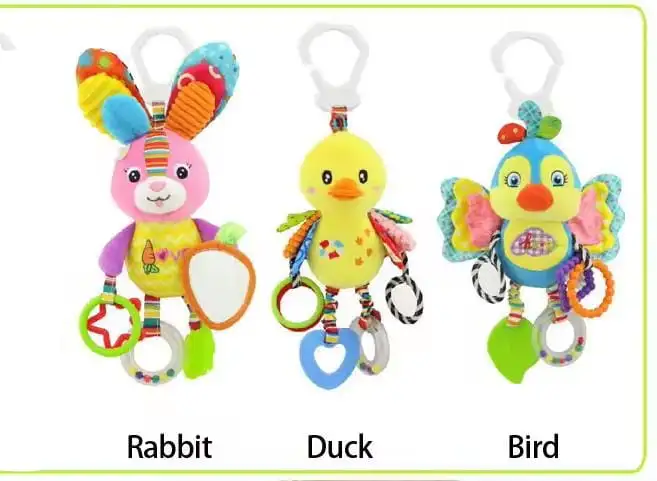 Colgante peluche de estimulación temprana 