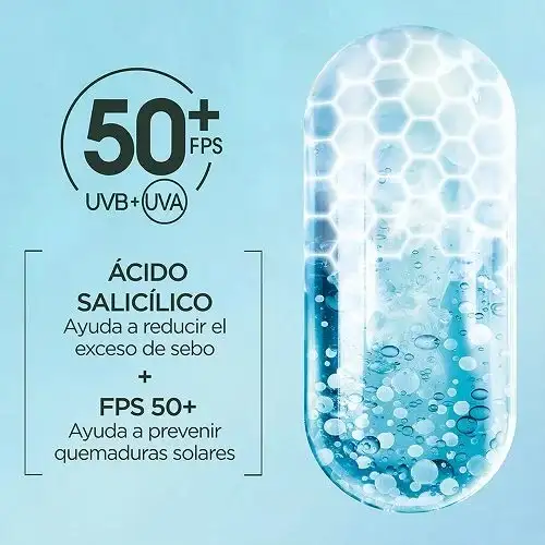 Protector Solar Súper UV Anti Imperfecciones FPS 50 - Garnier  2